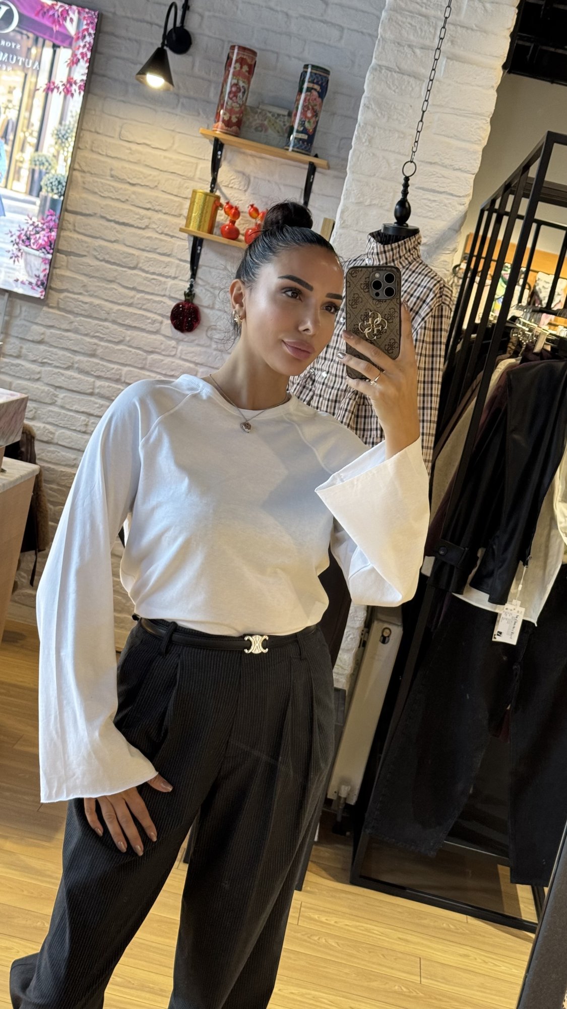 Uzun Kollu Basic Bluz