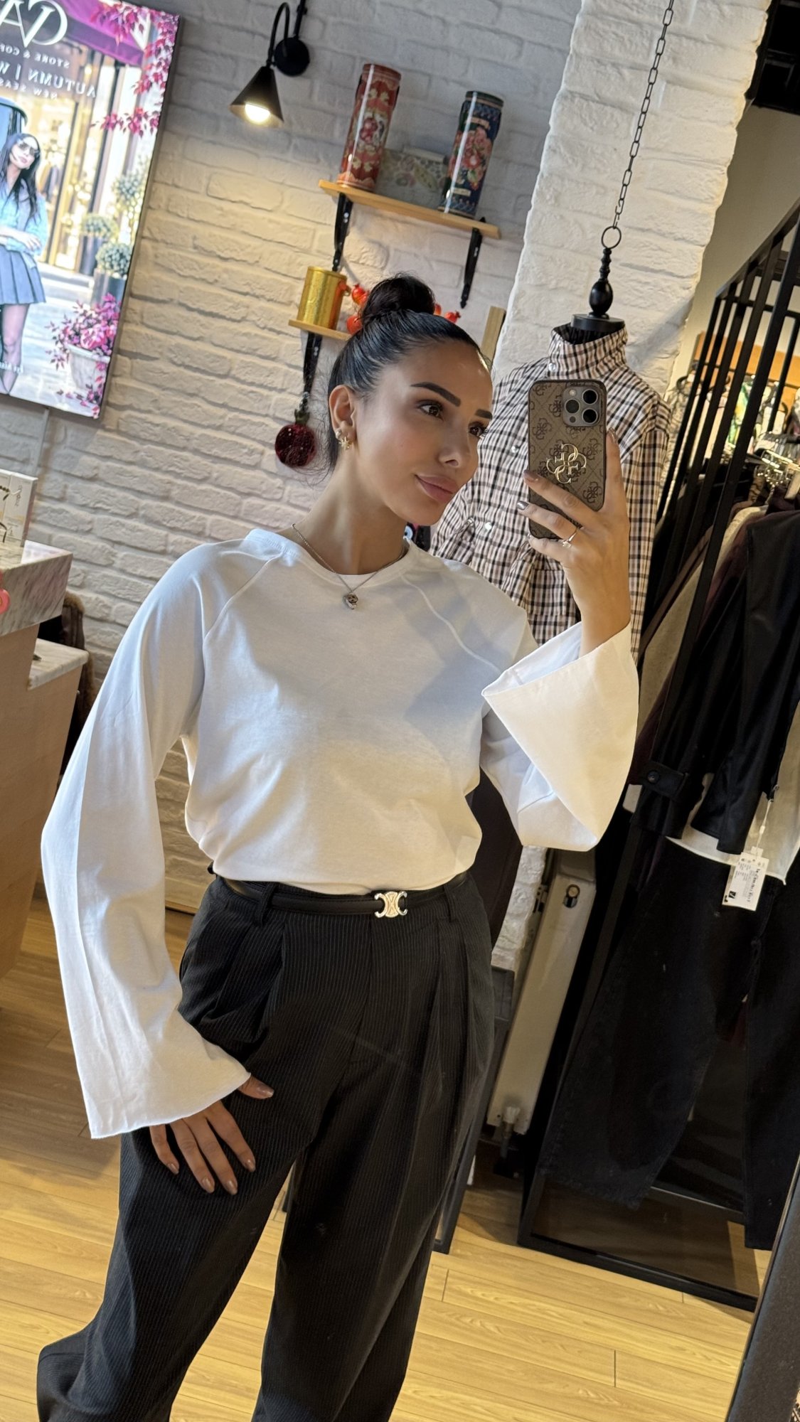 Uzun Kollu Basic Bluz