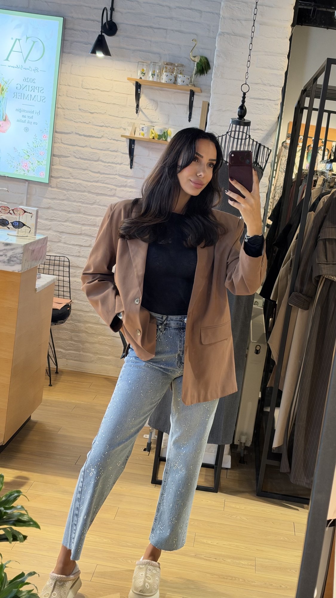 Keten Ceket Oversize